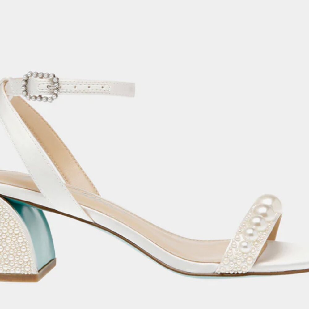 Tina Ivory Wedding Shoes - NEVER WORN